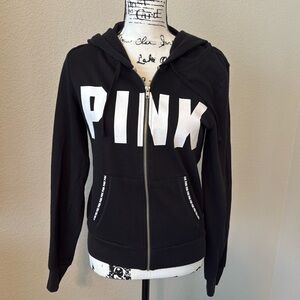 Victoria’s Secret PINK hoodie black, small